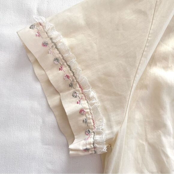 Vintage Barbizon Floral Embroidered Nightgown - Picture 5 of 8
